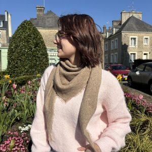 Foulard Emma - Taupe