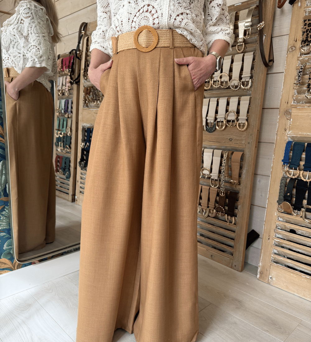 Pantalon Camel